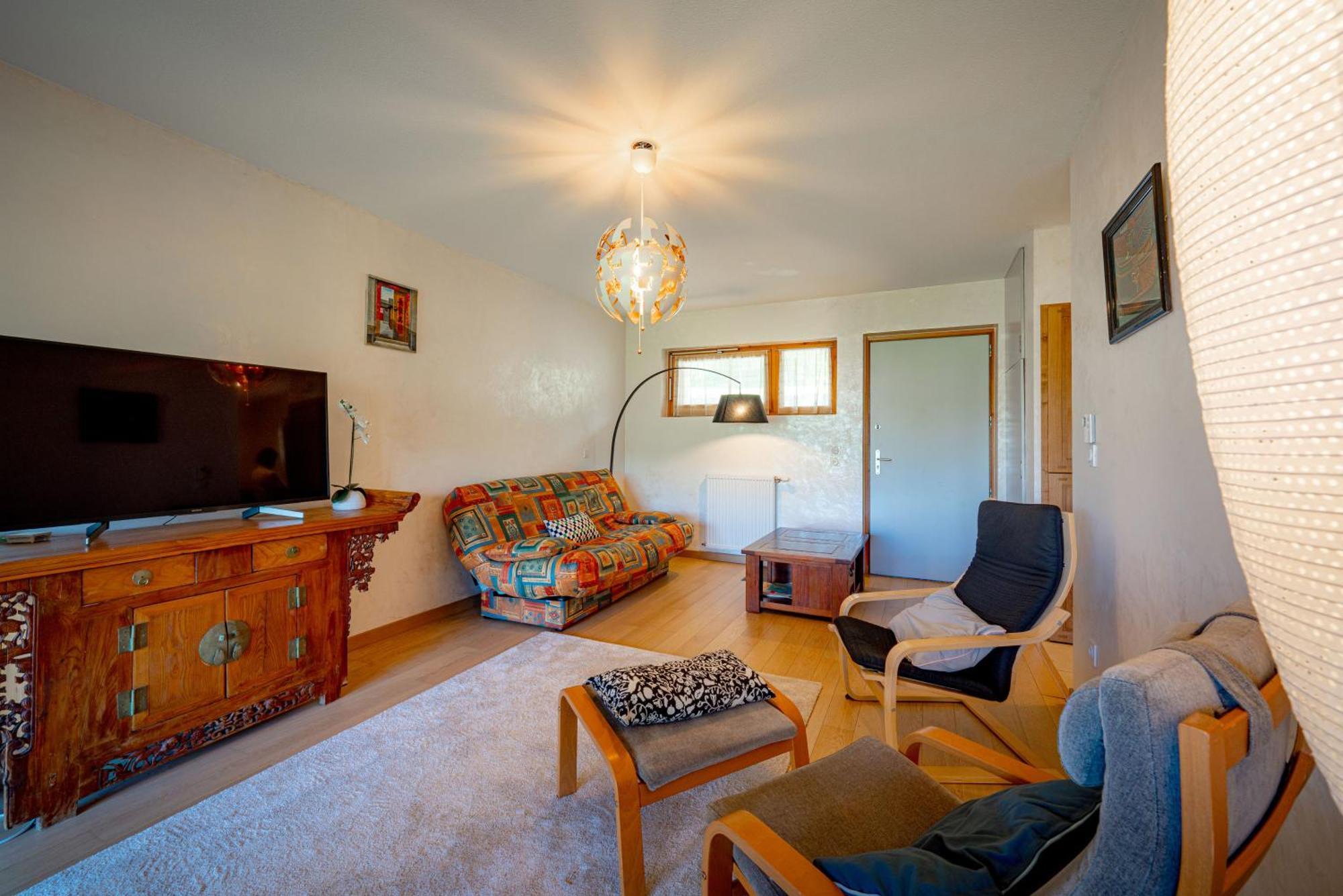 Apartamento Vue Sur Les Montagnes-Wifi-Terrasse Saint-Jean-d'Arvey Exterior foto